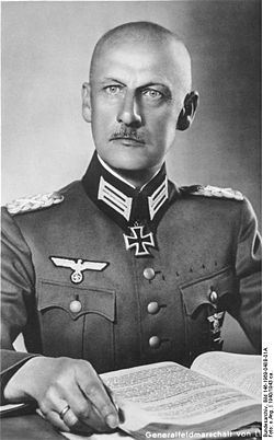 Вильгельм фон Лееб, фотография 1940 г.