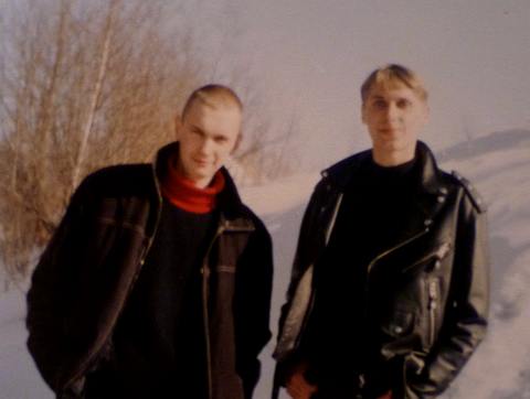 Дмитрий Коновалов (слева) и Влад Ковалёв (справа) не были закадычными друзьями. Это их единственная совместная фотография. фото: Игорь Кармазин
