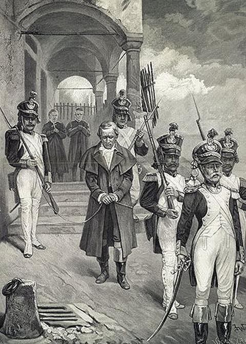 Французские пули, убившие книготорговца Иоганна Пальма, нанесли смертельную рану репутации Наполеона. ФОТО: AKG/East News  