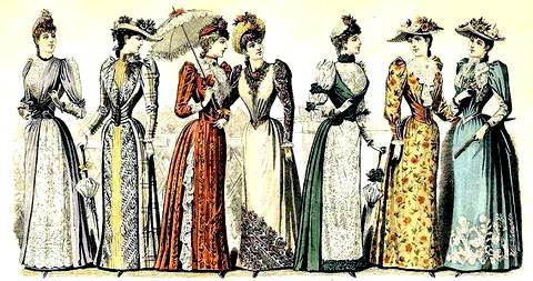Мода 1889 года