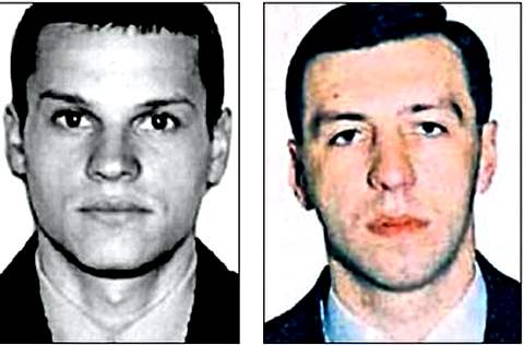 Жертва и его убийца. Богдан Мисько (слева) пал от пули Сушко. Фото из архива УМВД во Львовской области