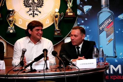 Останнім часом Олексій Савченко (ліворуч) більш відомий як народний депутат від "Блоку Петра Порошенка". Поряд з ним горілчаний магнат Павло Климець.