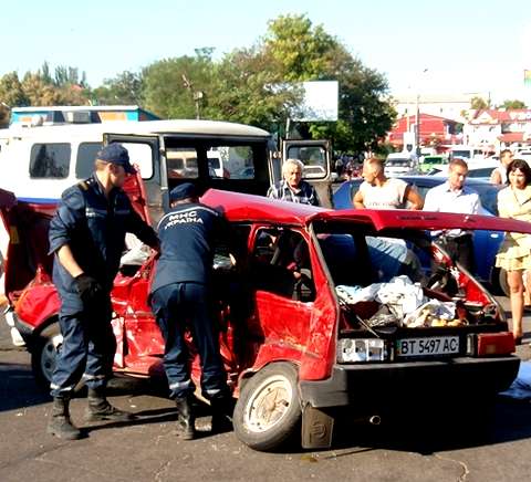 В Херсоне в ДТП с участием маршрутки погибли 3 человека