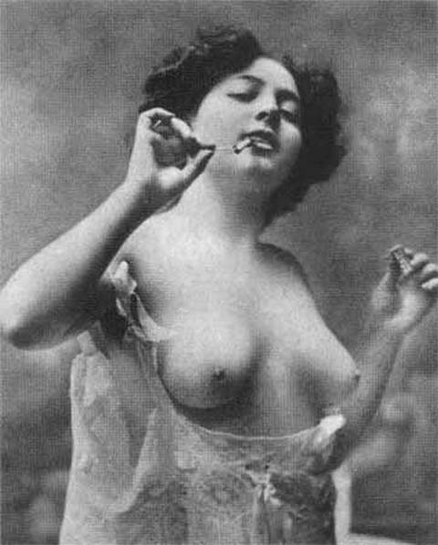 Парижская проститутка начала XX века