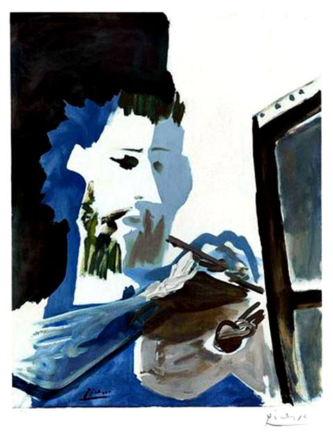 «Художник» Пабло Пикассо (1963).