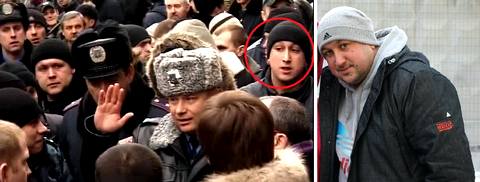Кирилл Пронченко. Слева - скриншот видео 2006 года, справа - фото из соцсети «Одноклассники».