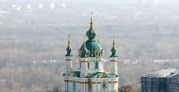 Законопроектом предлагается передать в постоянное пользование Вселенскому патриарху Андреевскую церковь / фото dt.ua