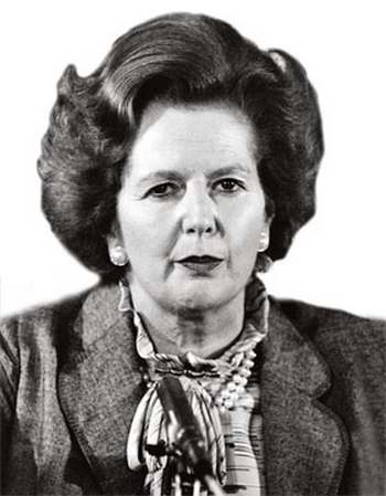 Маргарет Хильда Тэтчер     Премьер-министр Великобритании в 1979—1990