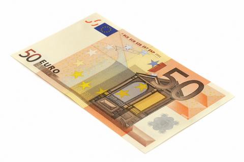 Банкнота €50