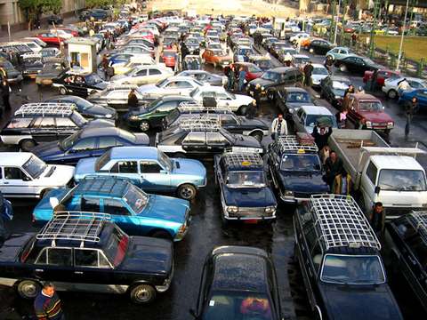 В Египте настоящие дорожные пробки можно увидеть только в Каире 