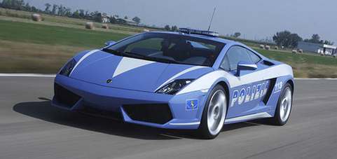 Lamborghini Gallardo итальянской полиции