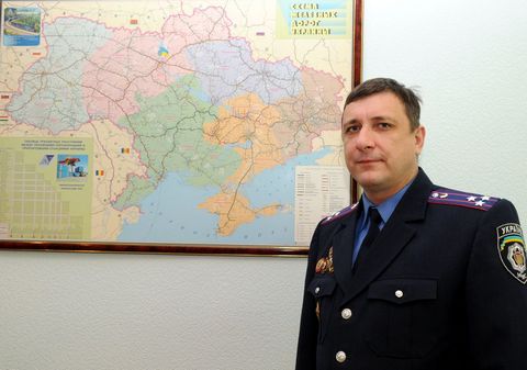 Замначальника Департамента транспортной милиции МВД Украины Игорь Недогарко