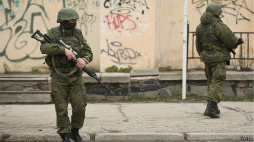  Россия последовательно отрицала присутствие ее оккупационных войск в Крыму