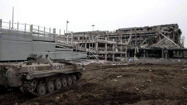 Руїни Донецького аеропорту. Березень 2015 року