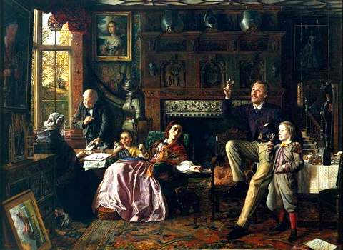 The Last Day in the Old Home (1862), Robert Braithwaite Martineau