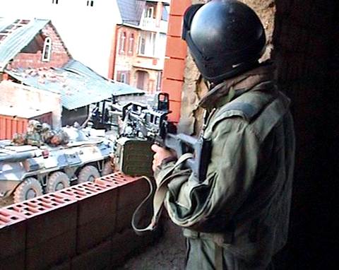 Спецоперация по уничтожению боевиков в Хасавюрте Фото: NewsTeam РИА Новости
