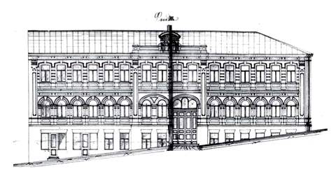 Проект фасада дома, 1902 год  Фото: polit.ua