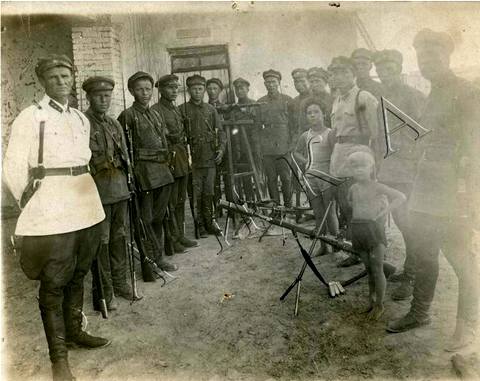 Сотрудники ОГПУ, конец 1920-х