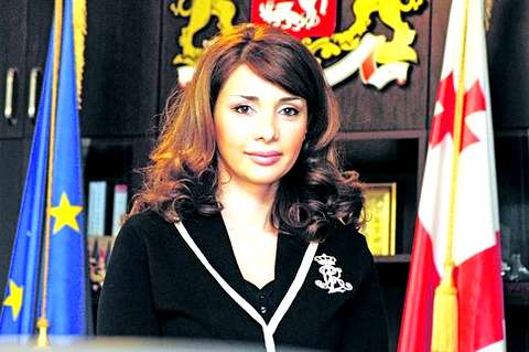 Хатуна Калмахелидзе, 32-х летняя глава Министерства исполнения наказаний, апробации и юридической помощи  