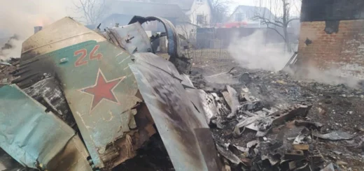 Збитий російський літак над Черніговом, 5 березня 2022 року