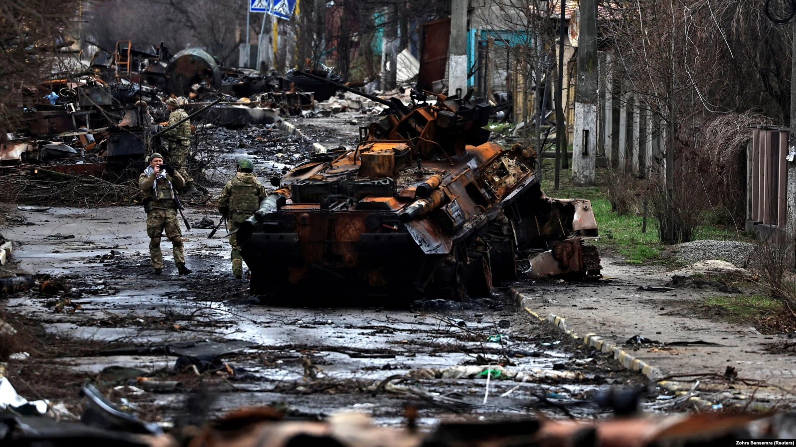 UKRAINE-CRISIS/BUCHA Фотография: Zohra Bensemra (Reuters)