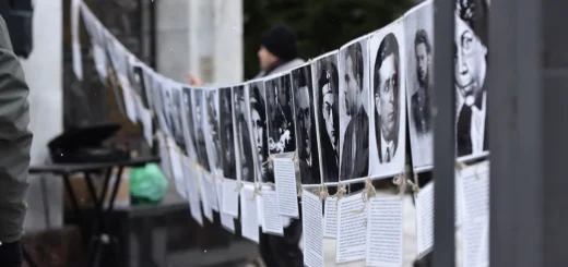 Акция к дню памяти жертвам политических репрессий в Сыктывкаре. Фото: 7х7