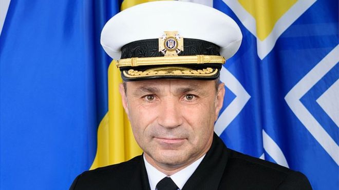 Командувач Військово-морських сил ЗСУ адмірал Ігор Воронченко