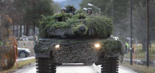 GETTY IMAGES Підпис до фото, Leopard польської армії на навчаннях