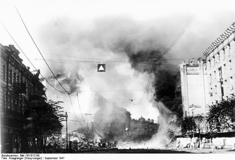 Как Красная армия в сентябре 1941 года взрывала Киев