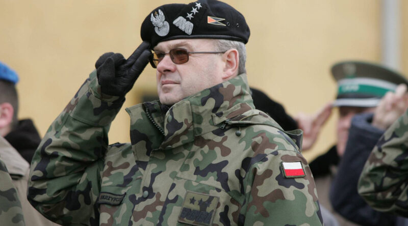 Вальдемар Скшипчак, генерал, экс-командующий сухопутными войсками ВС Польши
