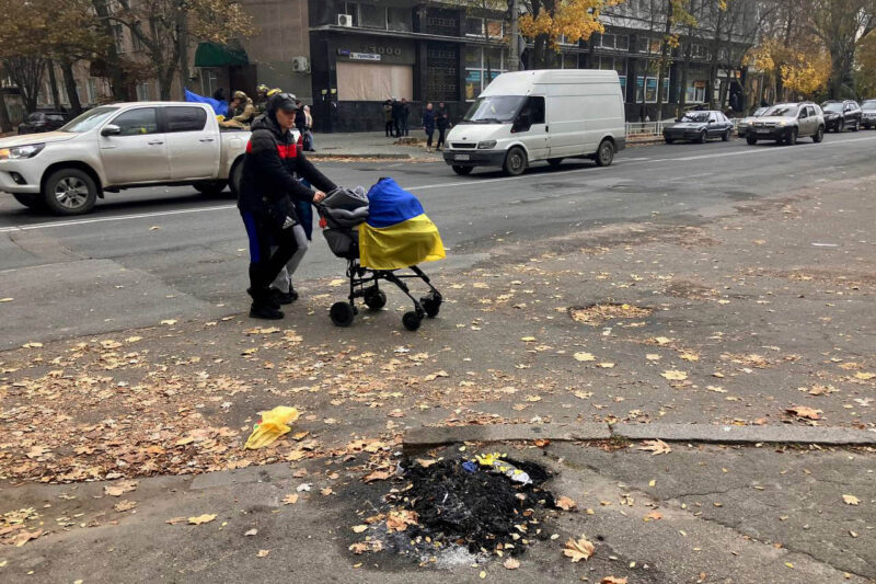 Херсон после освобождения города от российской оккупации. Фото Spektr. press