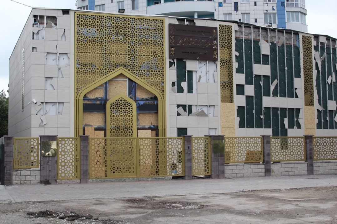 Мечеть у Київському районі міста Харківа, джерело фото: Харківська правозахисна група