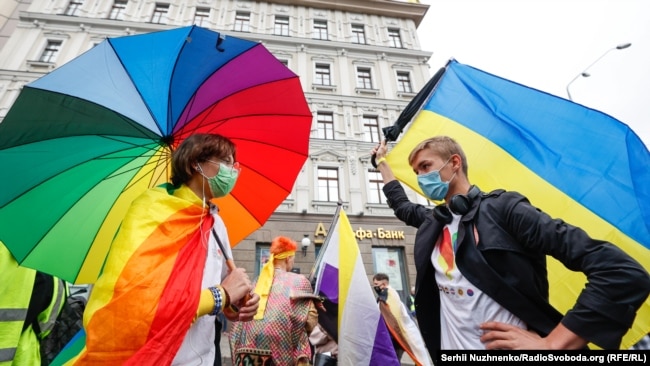 Марш рівності в Києві. 19 вересня 2021 року
