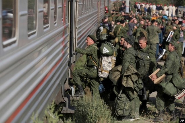 Мобилизация в Волгоградской области, сентябрь 2022 года