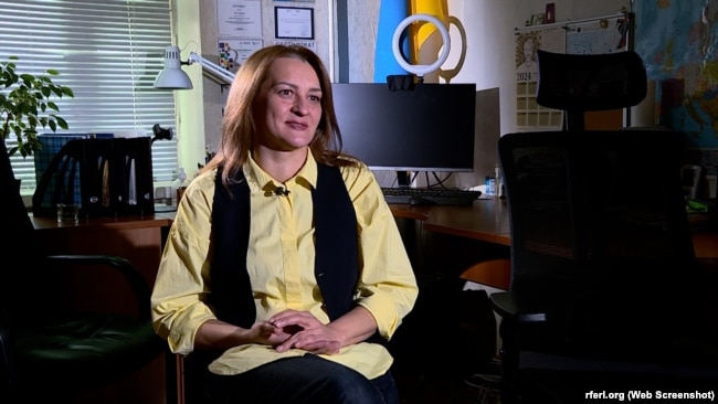 Правозахисниця Анна Скрипка, яка допомагає повертатися ексв'язням з депортації