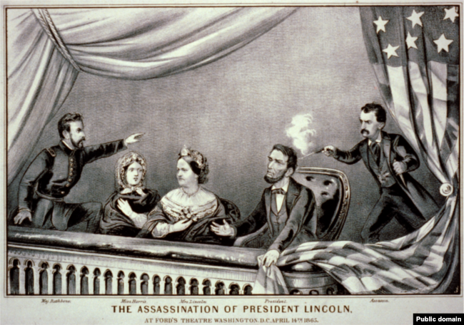 Літографія вбивства Авраама Лінкольна