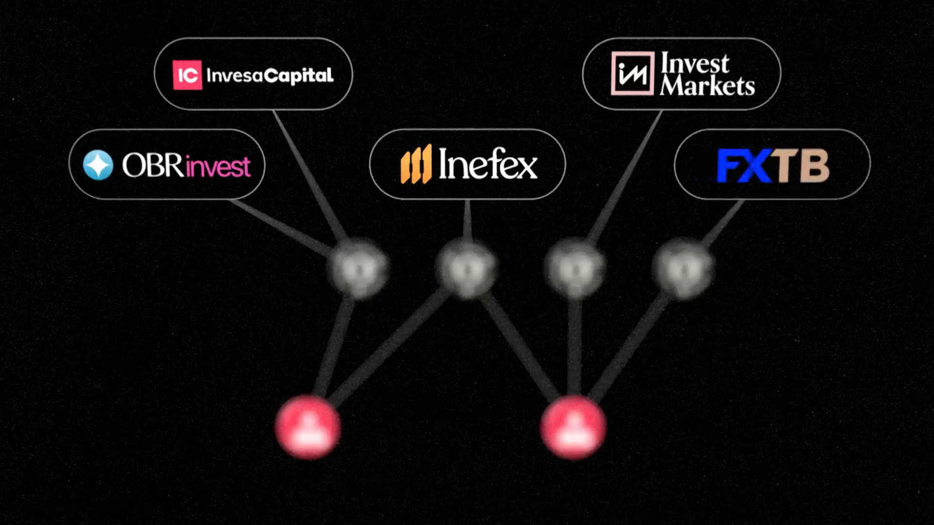 Сеть (пока еще действующих) инвестиционных платформ, раскрытая SRF Investigativ.