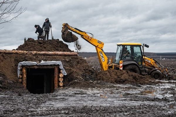 Фортифікаційні споруди в Богодухівському районі, Харківська область, грудень 202