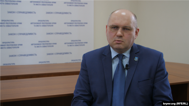 Єгор Ребров, начальник відділу Прокуратури АР Крим та Севастополя