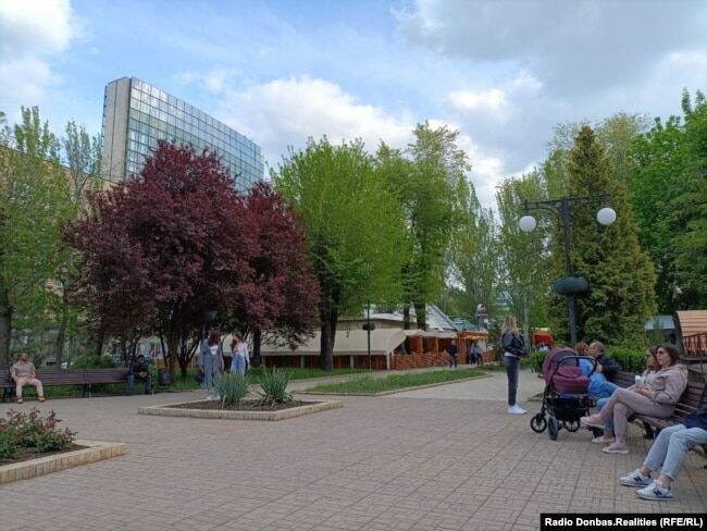 У центрі Донецька в травні 2025-го