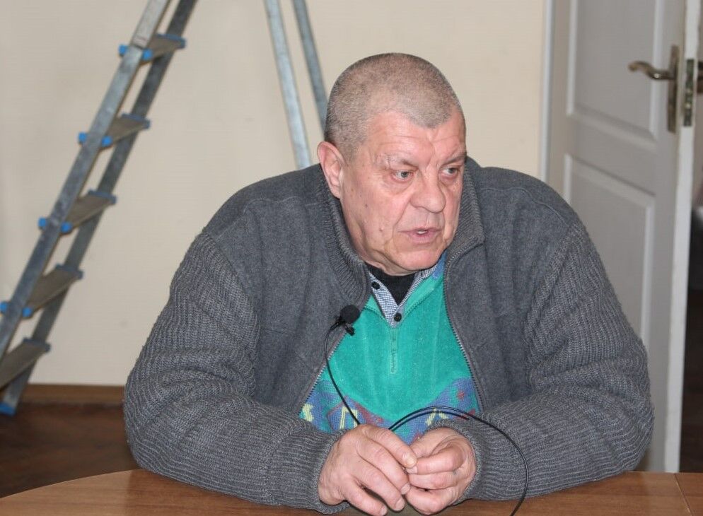 Вадима Куценка окупанти майже чотири місяці тримали у Куп’янському ІВС © Оксана Комарова Vadym Kutsenko was held in Kupiansk for almost four months © Oksana Komarova Вадима Куценко оккупанты почти четыре месяца держали в Купянском ИВС © Оксана Комарова