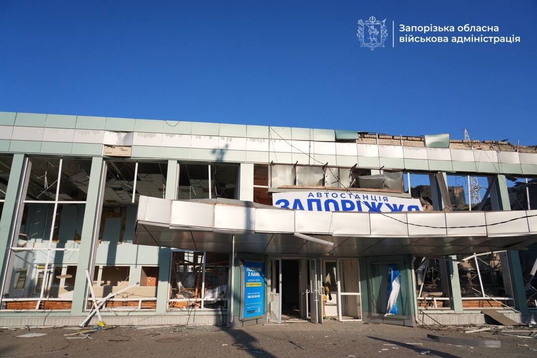 Наслідки атаки у Запоріжжі