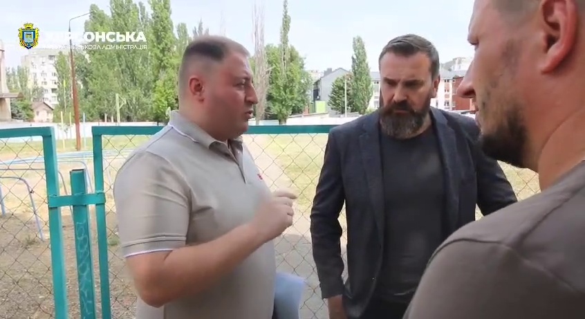 Роман Мрочко, Оксен Лисовый, Херсон