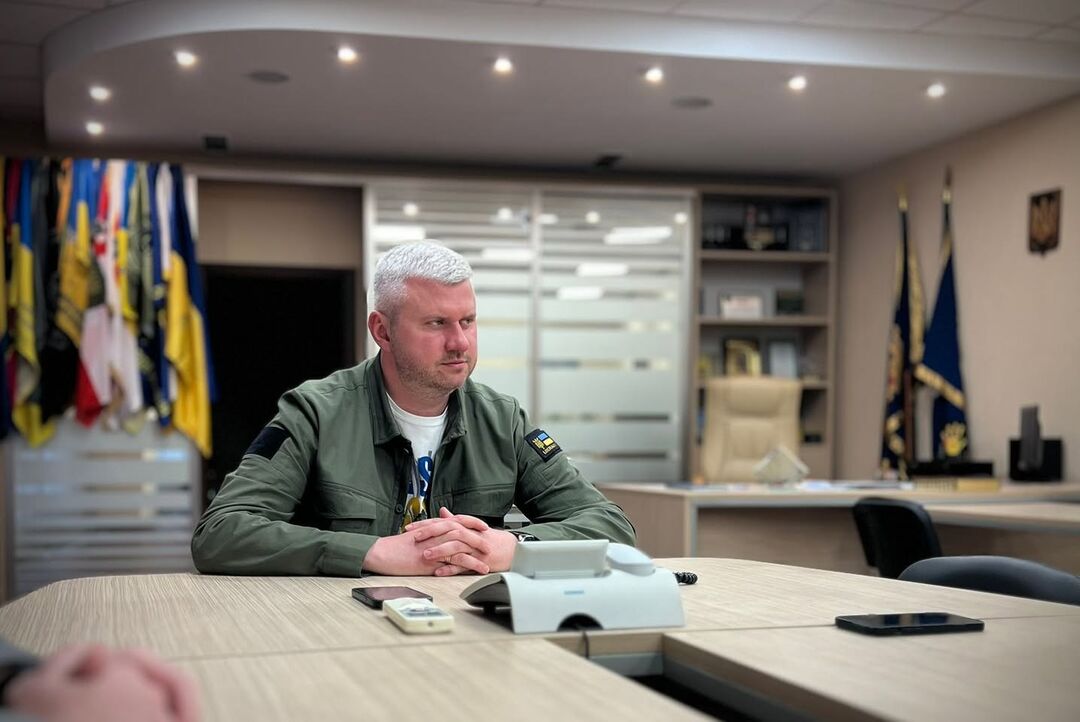Голова Солом'янської РДА Сергій Мовенко 