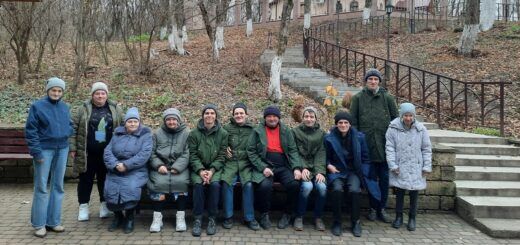 Викрадені росіянами підопічні Дніпрянського інтернату Херсонської області у м.Ізобільний РФ, 25 листопада 2022 року. Фото з окупаційних пабліків