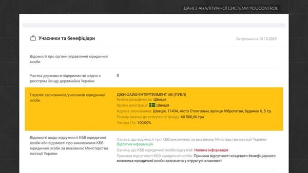 Засновники компанії «Джи Файв Холдинг Укр»hromadske