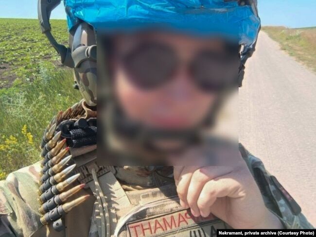 Білоруський парамедик з позивним «Некромант», фото з приватного архіву