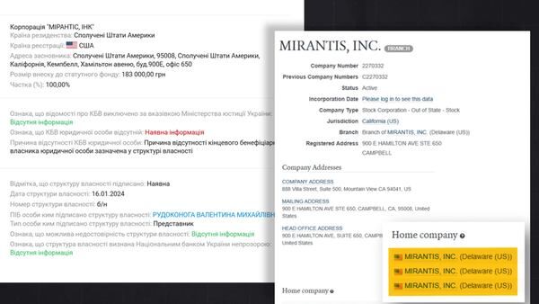 Американська Mirantis Inc з Делаверу де-факто володіє українською компанієюhromadske