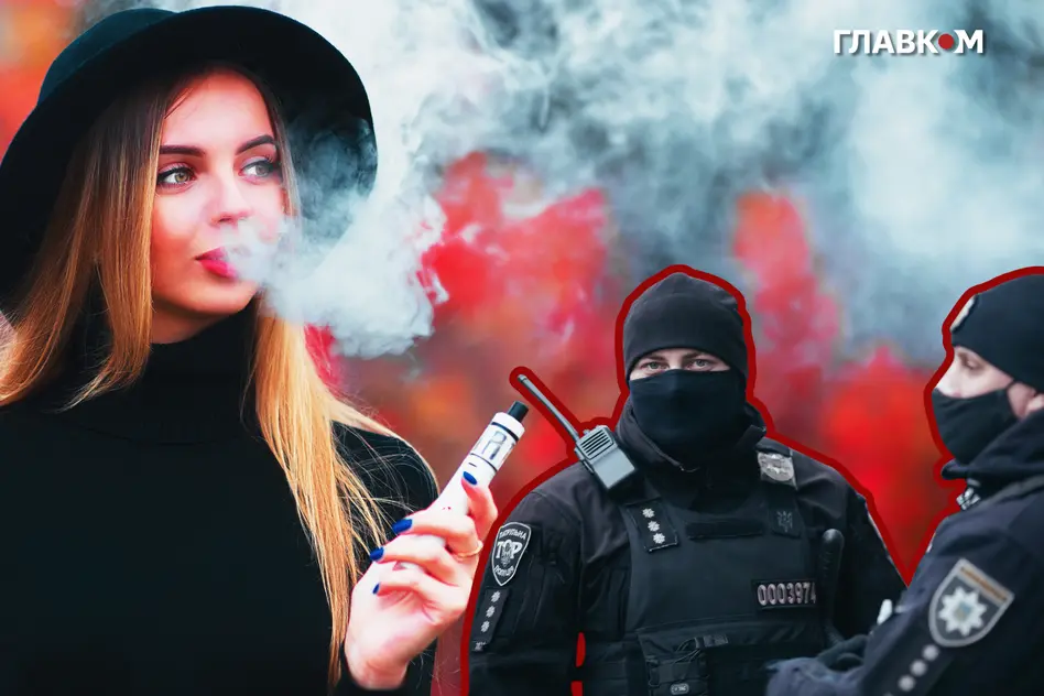 У столиці правоохоронці викрили велику мережі збуту та виробництва нелегальних електронних сигарет колаж: glavcom.ua