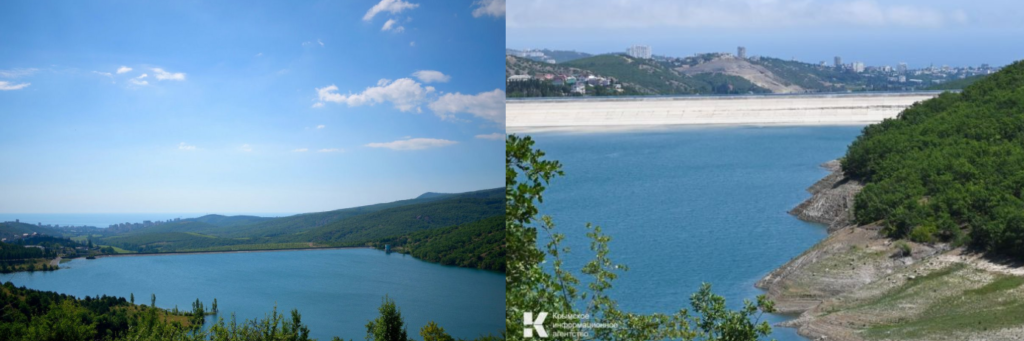  Повне Ізобільненське водосховище Ізобільненське водосховище, жовтень 2025 р. Фото: alushta24 Фото: Галина Амарандо 